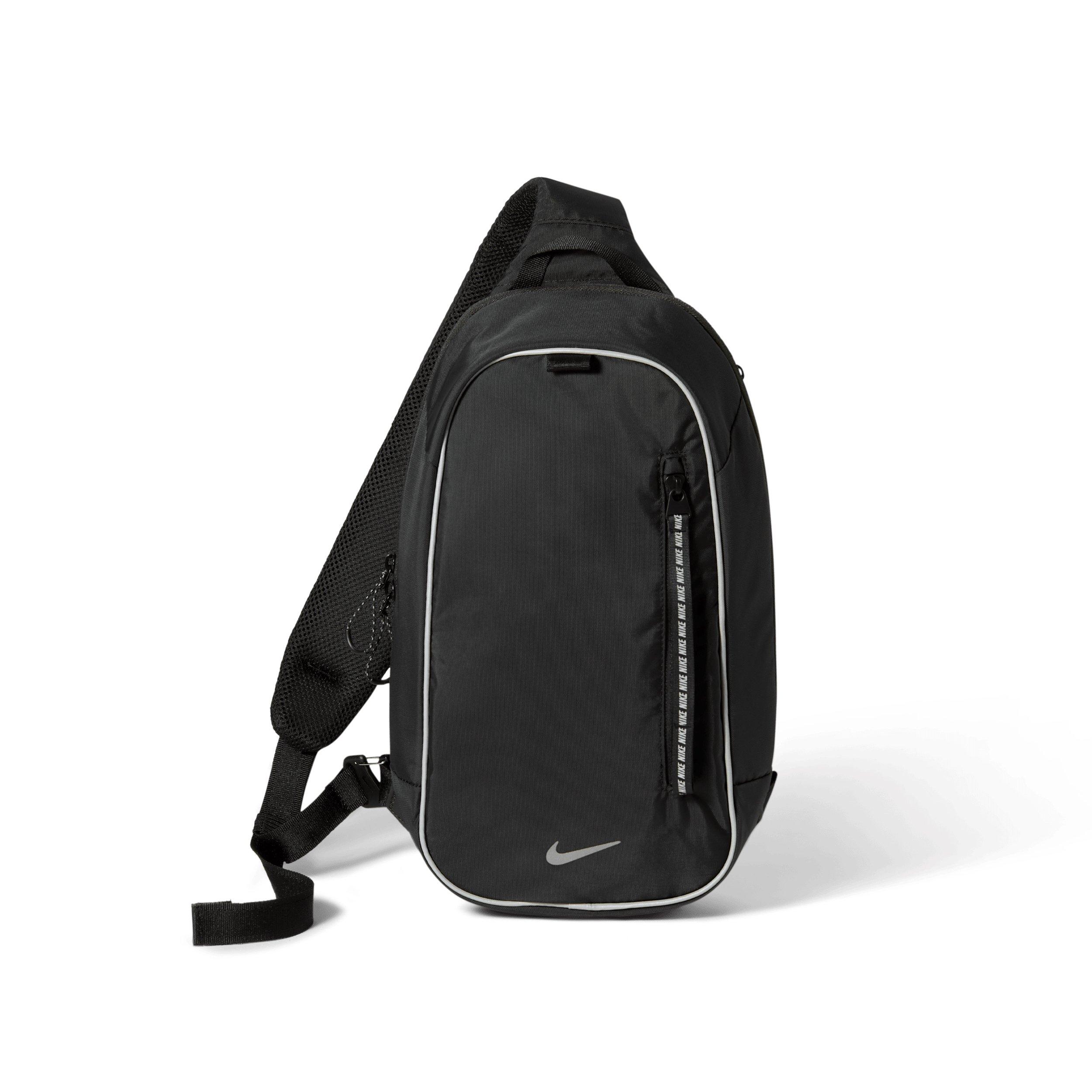 Nike Commute Sling Bag - Black/Black/Reflect Silver - BLACK/BLACK/SILVER